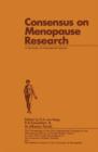 Image for Consensus on Menopause Research