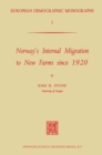 Image for Norway&#39;s Internal Migration to New Farms since 1920 : 1