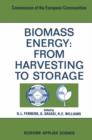 Image for Biomass energy  : from harvesting to storage