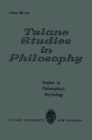 Image for Studies in Philosophical Psychology : 13