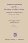 Image for Business Associations and the Financing of Political Parties