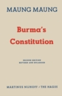 Image for Burma&#39;s Constitution