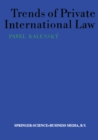Image for Trends of Private International Law