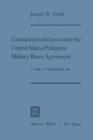 Image for Criminal Jurisdiction under the United States-Philippine Military Bases Agreement : A Study in Conjurisdictional Law