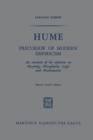Image for Hume : Precursor of Modern Empiricism