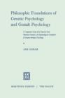 Image for Philosophic Foundations of Genetic Psychology and Gestalt Psychology