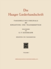 Image for Die Haager Liederhandschrift