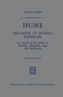 Image for Hume: Precursor of Modern Empiricism