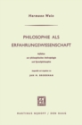 Image for Philosophie als Erfahrungswissenschaft: Aufsatze zur philosophischen Anthropologie und Sprachphilosophie