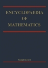 Image for Encyclopaedia of mathematics. : Supplement 1