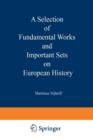 Image for A Selection of Fundamental Works and Important Sets on European History