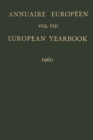 Image for Annuaire Europeen / European Yearbook: Publie Sous les Auspices du Conseil de L&#39;europe / Vol. VIII: Published under the Auspices of the Council of Europe