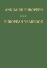 Image for Annuaire Europeen: European Yearbook