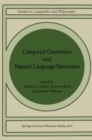 Image for Categorical grammars and natural language structures : v.32