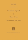 Image for Interest Approach to Choice of Law: With Special Reference to Tort Problems