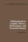 Image for Multinationals in Canada: Theory, Performance and Economic Impact