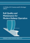 Image for Rail quality and maintenance for modern railway operation