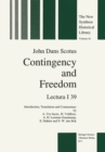 Image for Contingency and Freedom: Lectura I 39