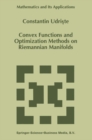 Image for Convex functions and optimization methods on Riemannian manifolds