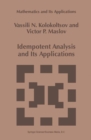 Image for Idempotent analysis and its applications