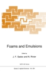 Image for Foams and emulsions