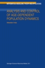 Image for Analysis and control of age-dependent population dynamics : v. 11