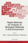 Image for Rapid methods for analysis of biological materials in the environment