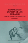 Image for Handbook of quality-of-life research: an ethical marketing perspective : v. 8