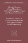 Image for Geometric theory of generalized functions with applications to general relativity