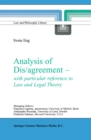 Image for Analysis of dis/agreement: with particular reference to law and legal theory : v. 66