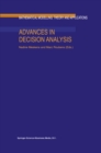 Image for Advances in Decision Analysis : v. 4
