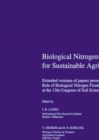 Image for Biological nitrogen fixation for sustainable agriculture: extended versions of papers presented in the symposium, Role of Biological Nitrogen Fixation in Sustainable Agriculture, at the 13th Congress of Soil Science, Kyoto, Japan, 1990