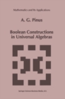 Image for Boolean constructions in universal algebras