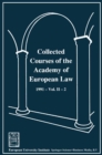 Image for Collected Courses of the Academy of European Law / Recueil des cours de l&#39; Academie de droit europeen: 1991 The Protection of Human Rights in Europe Vol. II Book 2