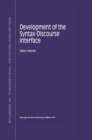 Image for Development of the Syntax-Discourse Interface