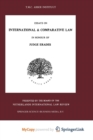 Image for Essays on International &amp; Comparative Law