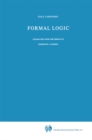 Image for Formal Logic