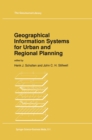 Image for Geographical Information Systems for Urban and Regional Planning