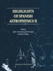 Image for Highlights of Spanish astrophysics.: (Proceedings of the 4th Scientific Meeting of the Spanish Astronomical Society (SEA) held in Santiago de Compostela, Spain, September 11-14, 2000)