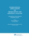 Image for International Applications of Productivity and Efficiency Analysis: A Special Issue of the Journal of Productivity Analysis