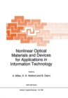 Image for Nonlinear Optical Materials and Devices for Applications in Information Technology