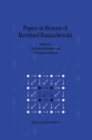 Image for Papers in honour of Bernhard Banaschewski: proceedings of the BB Fest 96, a conference held at the University of Cape Town, 15-20 July 1996, on Category Theory and its Applications to Topology, Order and Algebra