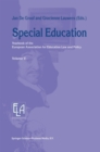 Image for Special Education: Yearbook of the European Association for Education Law and Policy