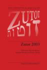 Image for Zutot 2003