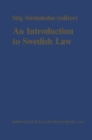 Image for An Introduction to Swedish Law: Volume 1