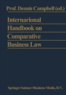 Image for International Handbook on Comparative Business Law