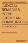 Image for Judicial Remedies in the European Communities: A Case book
