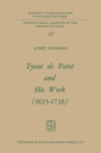 Image for Tyssot de Patot and His Work 1655-1738