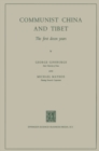 Image for Communist China and Tibet: The First Dozen Years