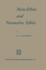 Image for Meta-Ethics and Normative Ethics
